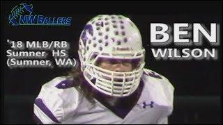 Ben Wilson '18 LB/RB Sumner HS (WA) - Soph & Jr Yr #NWBMix
