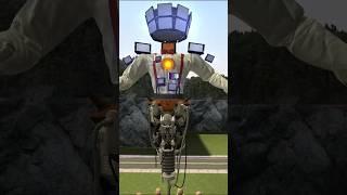 ULTIMATE TV MAN MECHA BOSS vs SKIBIDI TOILET Erectus #gmod #skibiditoilet #skibidi #tvman