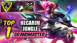 Wild Rift Hecarim TOP 1 - S15 rank game + build