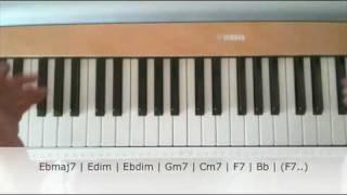 Basic jazz piano comping 2