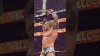 Randy Orton’s ‘09 Championship Victory Scene In WWE 2K23. #wwe #randyorton #wwe2k