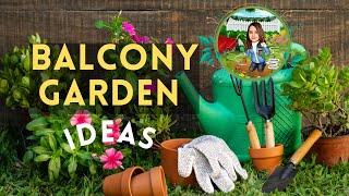 Step into My Enchanting Balcony Garden: A Tour of My Stunning Houseplant Collection