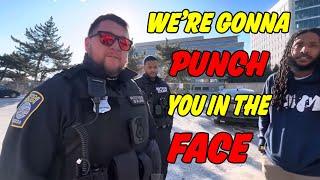 Refused to ID? Bank Customer MELTS DOWN—Cops Swarm But Get Schooled on the First Amendment!