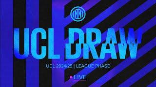 LIVE 2024/25 CHAMPIONS LEAGUE DRAW 