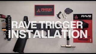 How to Install a Rave 140 Trigger Into a Stripped Lower – RISE Armament