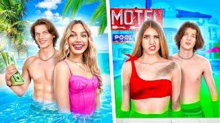 Гига Богатый VS Бедный Семейный Отдых! | Развлечения за 100$ vs 1 000 000$