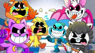 SMILING CRITTERS contre NIGHTMARE CRITTERS! Poppy Playtime 4 Animation