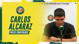 Carlos Alcaraz - Press Conference after Round 1 I Roland-Garros 2023