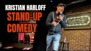 Kristian Harloff stand up comedy. (Communication issues)