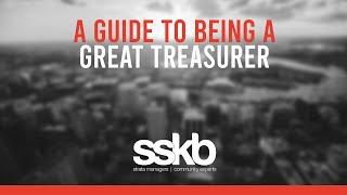 A guide to being a great Treasurer