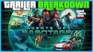 GTA Online NEW WINTER DLC "AGENTS OF SABOTAGE" Trailer Breakdown and Release date!