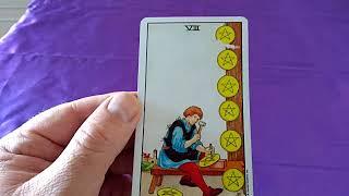 Eight of pentacles Tarot card meaning.
