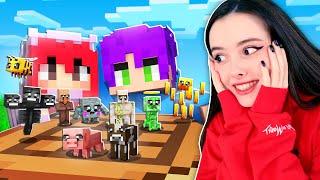 НАШИ НОВЫЕ маленькие ПИТОМЦЫ в МАЙНКРАФТ  МОЯ Девушка ИГРАЕТ В MINECRAFT  #22