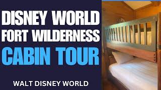 Wilderness Cabin Tour - Disney's Fort Wilderness Resort