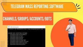 Telegram Mass Reporting software 2022 Latest