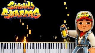 Subway Surfers - Main Theme (Piano Tutorial)