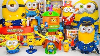 DESPICABLE ME 4 Toy Collection Unboxing ASMR  Minions Tree House  Playset  Pilot Kevin Plush