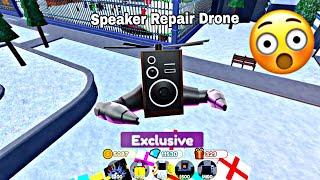 OPEN NEW EXCLUSIVE SPEAKER REPAIR DRONE in Toilet Tower Defense New Update Episode 69 PART 2