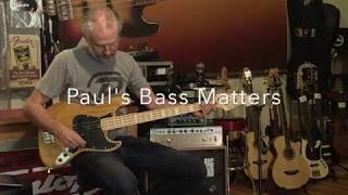 'Mr. Pastorius' by Marcus Miller bass demo