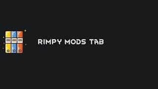 RimPy Mods Tab