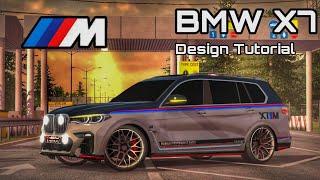 BMW X7 Motorsport Livery Tutorial | Car Parking Multiplayer