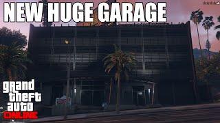 GTA 5 Online Update | New Huge Custom Garage | Eclipse Blvd Biggest & Best Multi Floor Garage