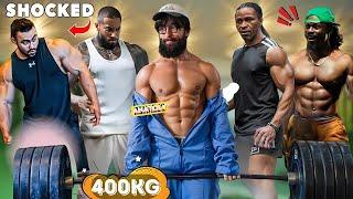WOW ANATOLY unavailable DEADLIFT with Steroids Bodybuilder  Anatoly GYM PRANK
