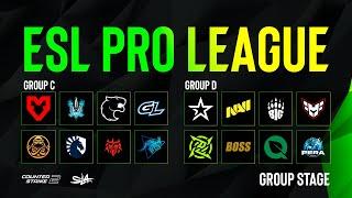 День 6 |  ESL Pro League Season 19 | Groups C & D | ФИНАЛЫ ЛИГИ ЧЕМПИОНОВ!