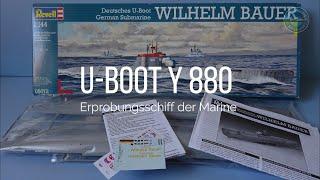 Modellbau "UNBOXING" Revell 05072 Uboot "Wilhelm Bauer" Y 880 1:144