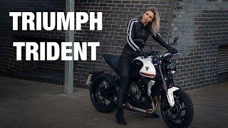 10 DAYS ON TRIUMPH TRIDENT 660 / REVIEW BY TOMBOY A BIT / RIDE IN UK