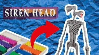 Лепим Сиреноголового | SIREN HEAD | SCP-6789 | творение Тревора Хендерсона из пластилина |LEPKAOV|