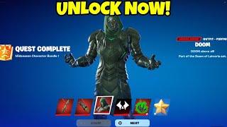 How to Unlock DR DOOM Fast in Fortnite! (FULL QUESTS GUIDE)