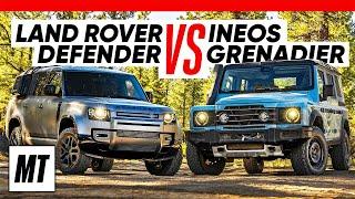 Ineos Grenadier vs Land Rover Defender COMPARED | Battle of the Boxy British Off-Roaders