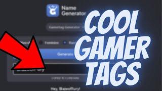 How to come up with a good gamertag/username | cool, sweaty, funny usernames.