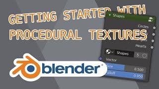 Introduction to Procedural Textures - Getting started with Blender Nodes Part 1