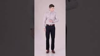 Love This Pair | Checked Formal Shirt and Black Trouser | Fashion Trends Hub | #shorts | #33