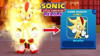 Unlock Super Shadow Fast! (Sonic Speed Simulator)