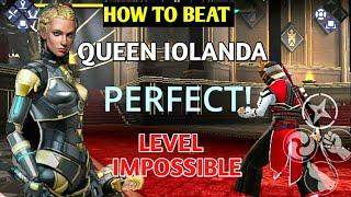 Shadow fight 3 How to beat/defeat Queen iolanda on IMPOSSIBLE| Shadow fight 3  chapter 6 2nd BOSS