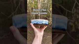 Honey Flux never disappoints. #shorts #clay #throwing #ceramics #diy #pottery #art #artist