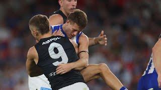 Best Tackles - AFL Round 6 2025 - Carlton @ North Melbourne