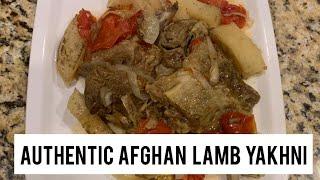 AFGHAN LAMB YAKHNI // RECIPE + HOW-TO