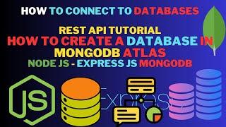 how to connect mongodb atlas to node js | mongodb tutorial