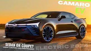 an electric Chevy Camaro (EV) in 2024: Powertrain Drivetrain Price & Availability