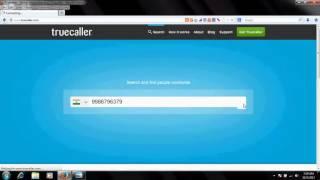 how to trace mobile number with exact name & location