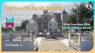 Creating a Manor House with Courtyard in ONCE HUMAN! | Ultimate Base Tutorial