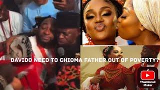 Davido married chioma to bring her father out of poverty, Sophia body shame chioma father.