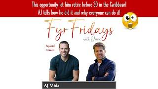 FYR Fridays w Dave: Special Guest - AJ Mida 11-10-23