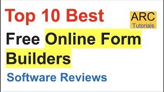 Top 10 Best Free Online Form Builder | Free Form Creator Online | Free Forms Online Builder Software