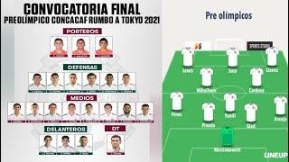 Estados Unidos y México sacan las convocatorias y análisis de alineaciones para el Preolímpico