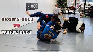 SMALLER BROWN BELT TOSSES ME WITH EASE!! (BJJ Vlog #2)